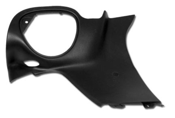 Rear Speaker Panel. Coupe RH 97-02