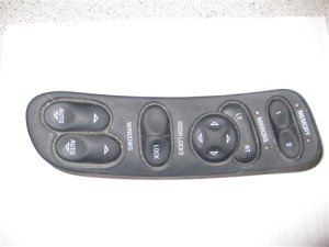 Power Window/Door Lock/Mirror Switch. LH - W/Memory Convenience 97-04