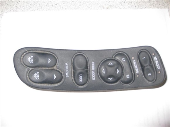 Power Window/Door Lock/Mirror Switch. LH - W/Memory Convenience 97-04