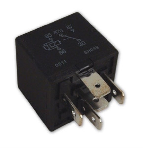 Horn/Rear Window Defroster Relay. 90-93