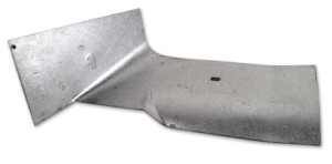 Exhaust Pipe Heat Shield. RH 86-96