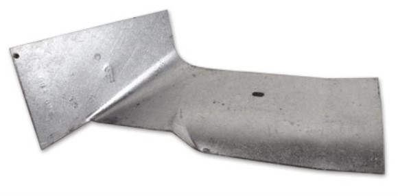 Exhaust Pipe Heat Shield. RH 86-96