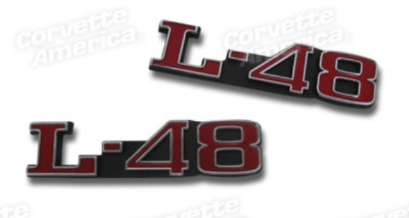 Emblems. Hood L-48 (Trim Parts) 73-79