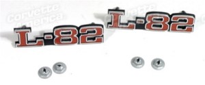 Emblem. Hood L-82 73-79