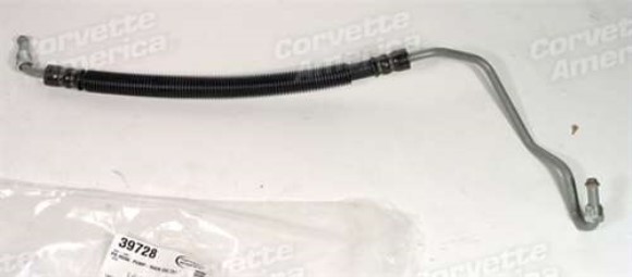 Power Steering Hose. Pump To Rack - Except ZR1 92-94