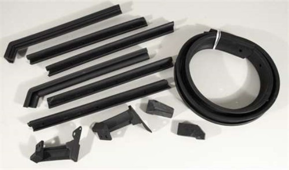 Weatherstrip Kit. Convertible Top 11 Piece - USA 56-58