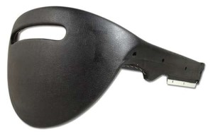 Dash Pad. Black 4 Hole RH 63-64