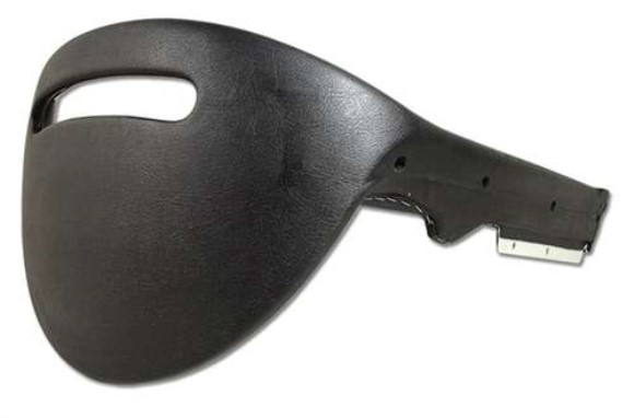 Dash Pad. Black 4 Hole RH 63-64
