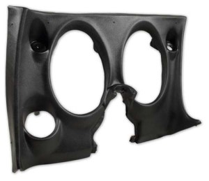 Dash Pad. Black Lower LH 68