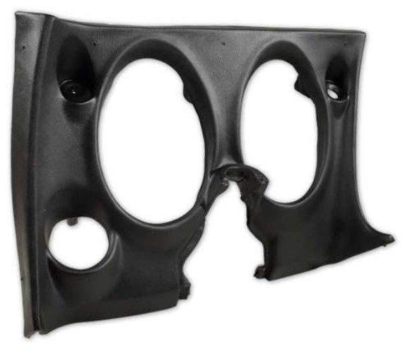 Dash Pad. Black Lower LH 68