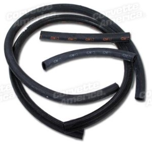 Heater Hoses. w/GM Lettering 61-62