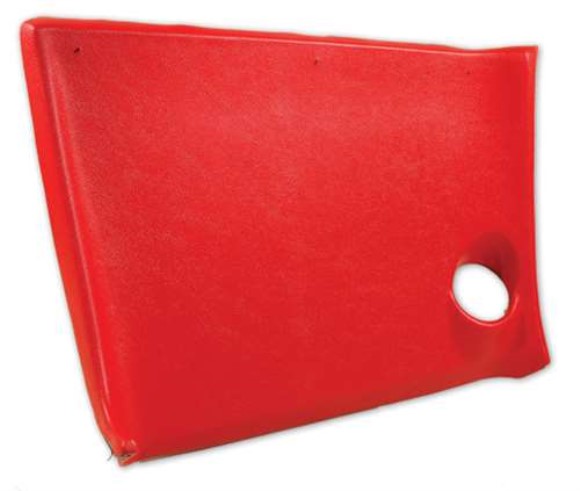 Dash Pad. Red Lower RH 68