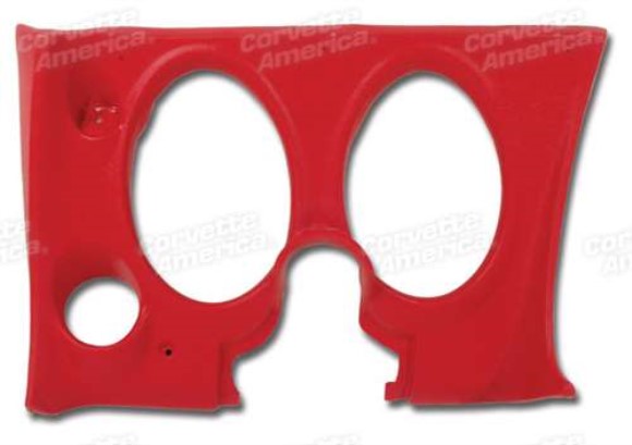 Dash Pad. Red Lower LH 69
