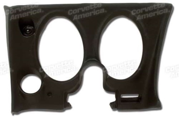 Dash Pad. Black Lower LH With Air Conditioner 74-76