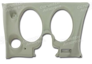 Dash Pad. Smoke Lower LH With Air Conditioner 76