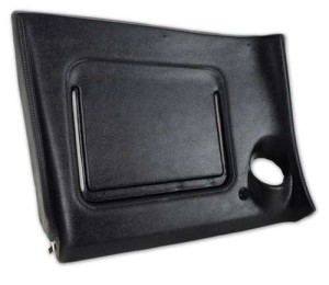 Dash Pad. Black Lower RH 71-76