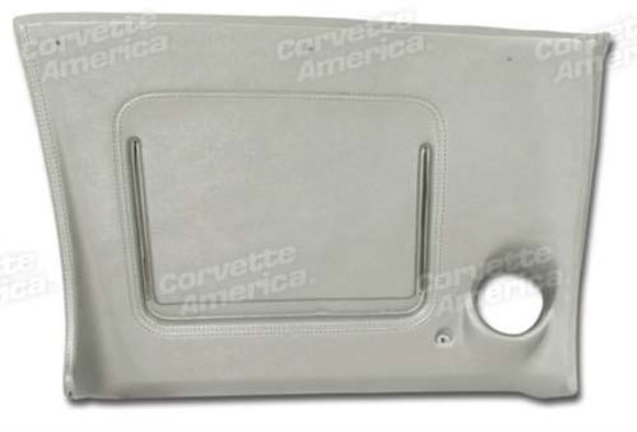 Dash Pad. Silver Lower RH 74-75