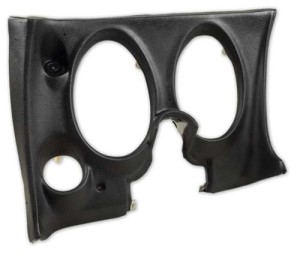 Dash Pad. Black Lower LH 77