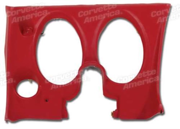 Dash Pad. Red Lower LH 77
