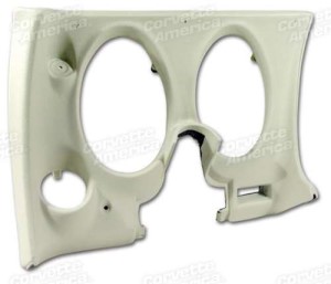 Dash Pad. White Lower LH With Air Conditioner 77