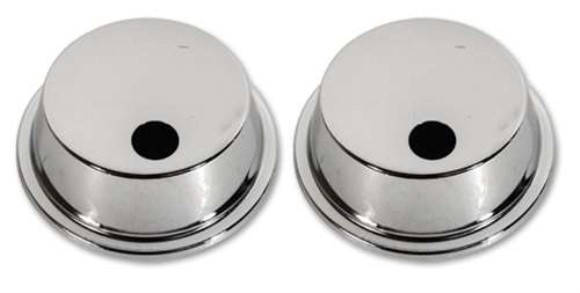 Headlight Actuator Covers. Chrome 68-82