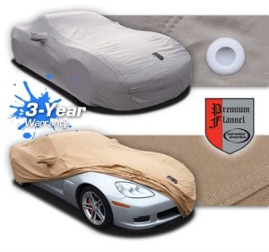 Car Cover. Premium Flannel Tan (exc. Z06) 05-13
