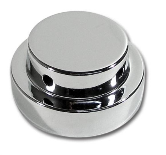 Radiator Reservoir Cap Cover. Chrome 78-96