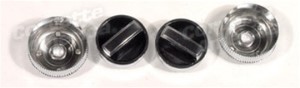 Radio Knobs. 4 Piece Set 68