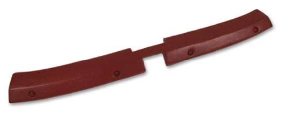 Header Molding. Dark Orange Convertible 68