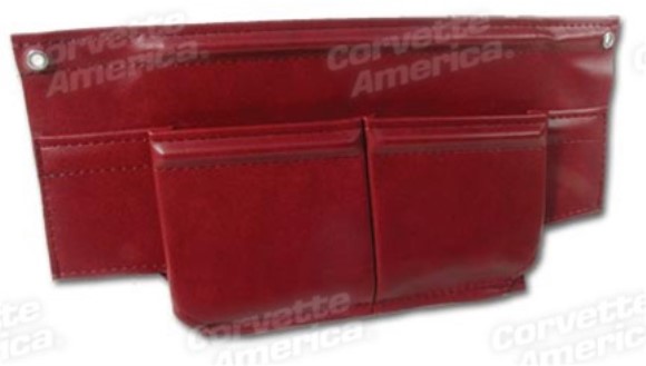 Map Pocket. Oxblood 73-75