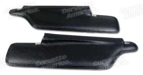 Sunvisors. Black Convertible & 63 Coupe 63-64