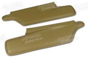 Sunvisors. Saddle Convertible 65-66