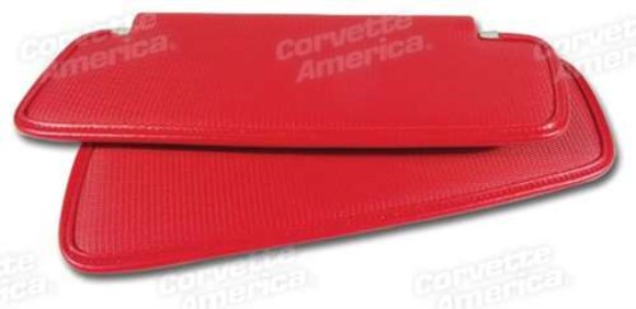 Sunvisors. Red Comfortweave 69-72