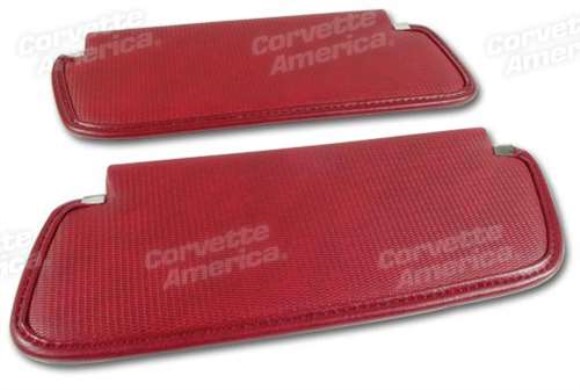 Sunvisors. Oxblood Comfortweave 74-75