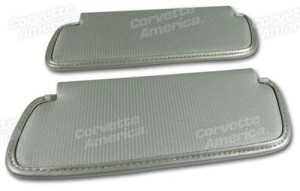 Sunvisors. Silver Comfortweave 74-75