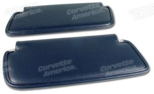Sunvisors. Dark Blue Madrid 74-75