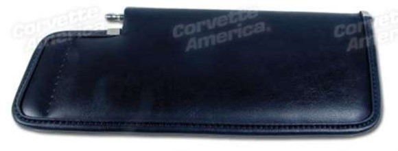 Sunvisor. Dark Blue LH Telescopic With Rod 79-81