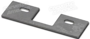 Rear Window Guide On Body. Stainless Steel 68-72