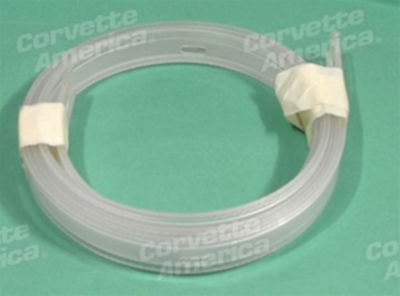 Hardtop Rear Window Upper Molding Retainer Strip 56-62