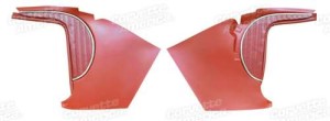 Red Deluxe Kick Panels 62