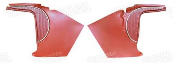 Red Deluxe Kick Panels 62