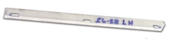 Hardtop Rear Window Side Molding Retainer Strip. LH 59-60