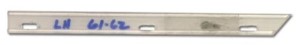 Hardtop Rear Window Side Molding Retainer Strip. LH 61-62
