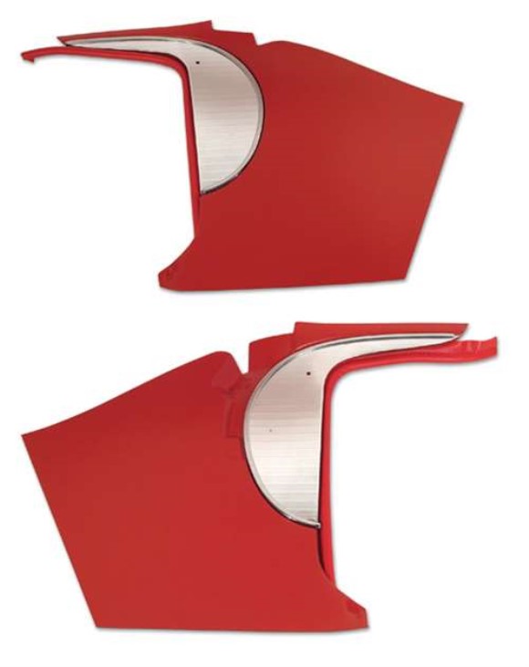 Red Deluxe Kick Panels 61