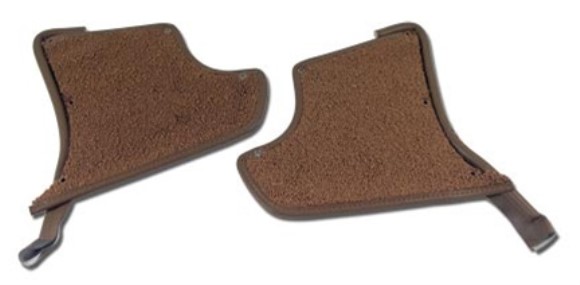 Kick Panels With Carpet. Saddle 63-64