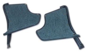 Kick Panels With Carpet. Teal 67