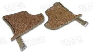 Kick Panels With Carpet. Saddle 65-66