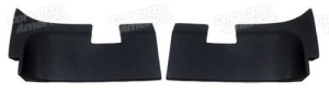 Rear Coupe Roof Panels. Black 68L 68