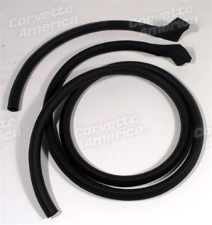 Weatherstrip. Deck Lid W/Molded Ends 2 Piece 61-62