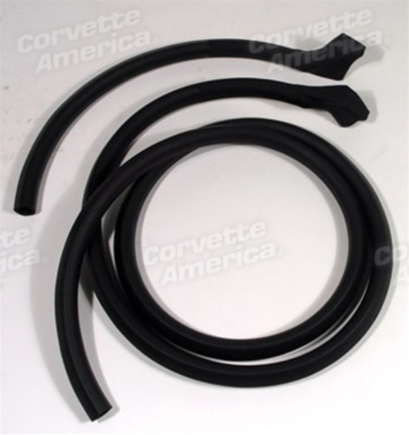 Weatherstrip. Deck Lid W/Molded Ends 2 Piece 61-62